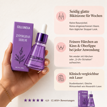 Cellunexa™ Cyperus Rotundus Hautserum