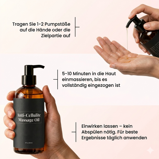 Massageöl gegen Cellulite