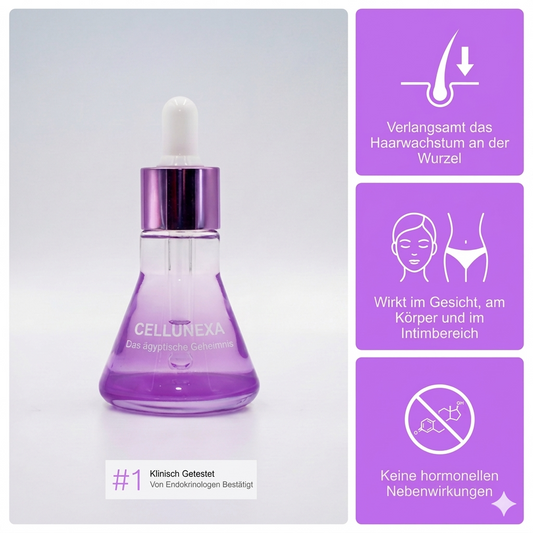 Cellunexa™ HaarStopp Öl — Cyperus Rotundus Hautserum