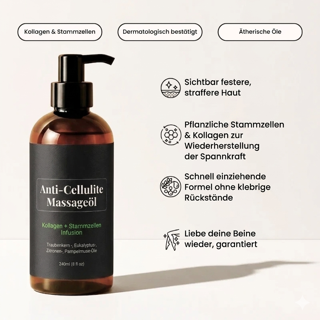 Massageöl gegen Cellulite